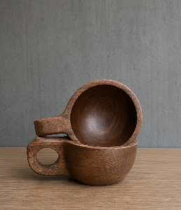 Set x2 de pocillos de pino · Tintero